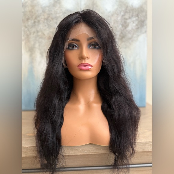 Other - Luxurious HUMAN HAIR 13x1 lace, frontal body, Wave Hair Wig